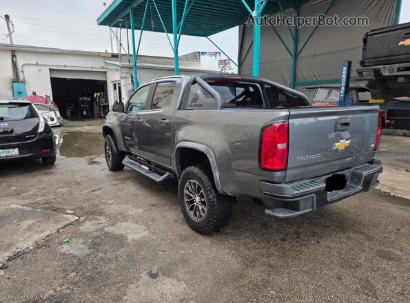1GCGTEEN1M1127427 2021 CHEVROLET COLORADO Серый Передняя правая четверть