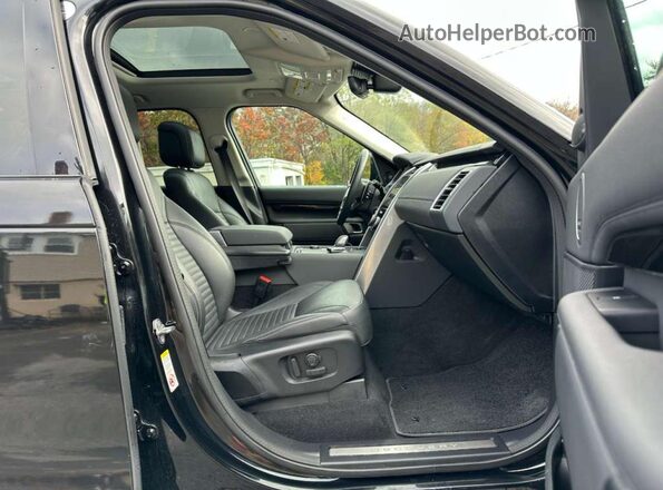 SALRJ2EX3R2490823 2024 LAND ROVER DISCOVERY Black Widok wnętrza z przodu