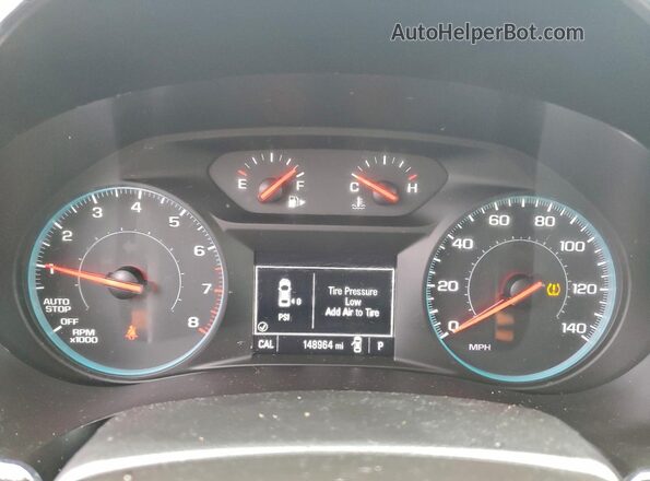 1G1ZD5ST7JF215849 2018 CHEVROLET MALIBU Gray უკანა სავარძლების ხედი
