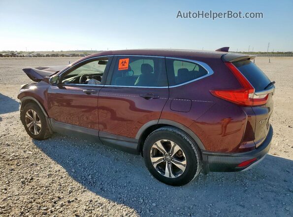7FARW5H30HE012247 2017 HONDA CRV Темно-бордовый Задняя правая четверть