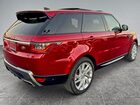2019 Land Rover Range Rover Sport Hse Красный vin: SALWR2RU3KA861258