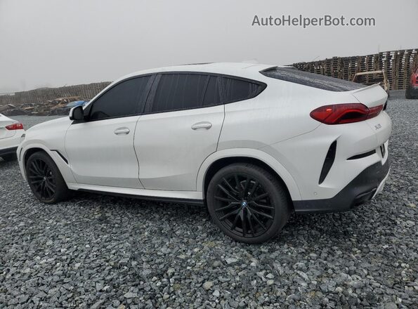 5UXCY6C00N9J28423 2022 BMW X6 Белый Задняя правая четверть