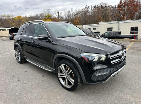 4JGFB4JB1MA545535 2021 MERCEDES-BENZ GLE Черный Вид спереди