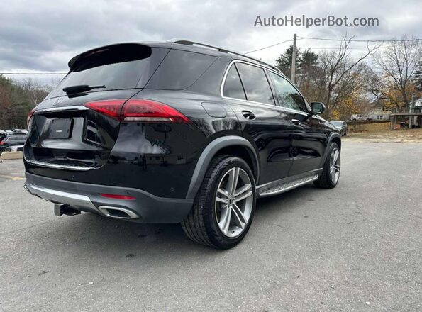 4JGFB4JB1MA545535 2021 MERCEDES-BENZ GLE Черный Передняя правая четверть