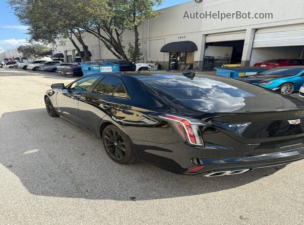 1G6DD5RL0L0127077 2020 CADILLAC CT4 Черный Передняя правая четверть