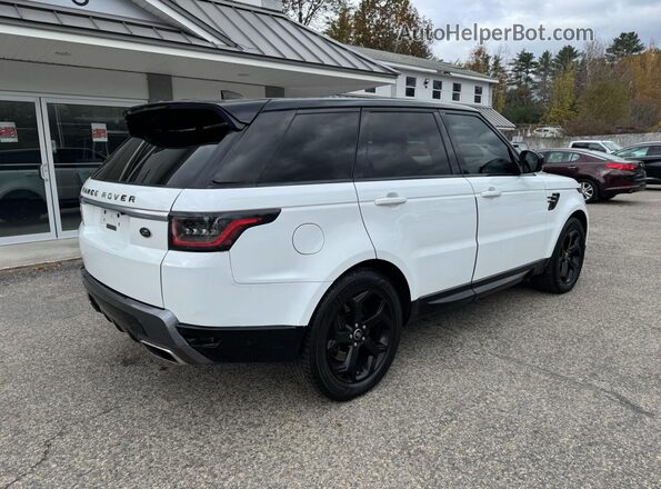 SALWR2RVXKA839444 2019 LAND ROVER RANGE ROVER Белый Передняя правая четверть