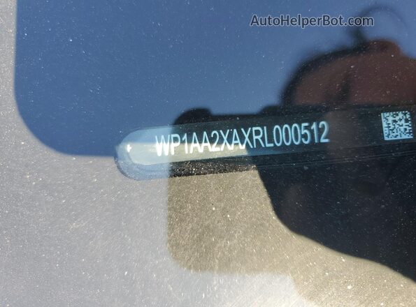 WP1AA2XAXRL000512 2024 PORSCHE MACAN Gray ძრავის განყოფილების ხედი