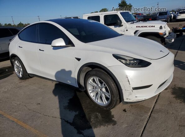 5YJYGDED2MF103025 2021 TESLA MODEL Белый Вид спереди