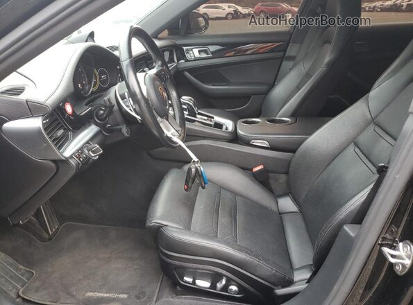 WP0AB2A70JL133377 2018 PORSCHE PANAMERA Black Widok deski rozdzielczej