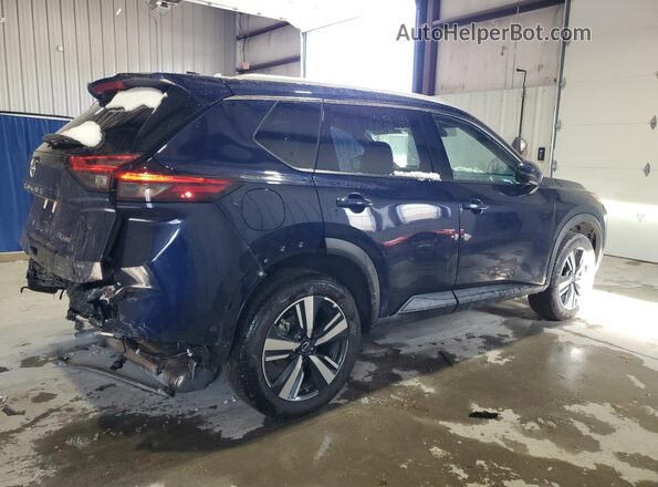 5N1BT3CB5TC691460 2026 NISSAN ROGUE Синий Задняя правая четверть