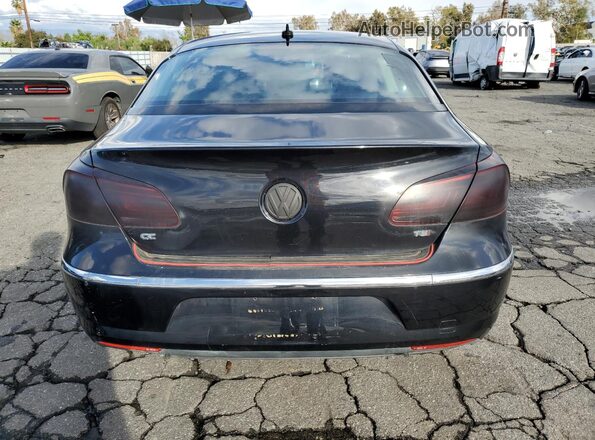 WVWBP7AN1GE503900 2016 VOLKSWAGEN CC Черный Вид салона спереди