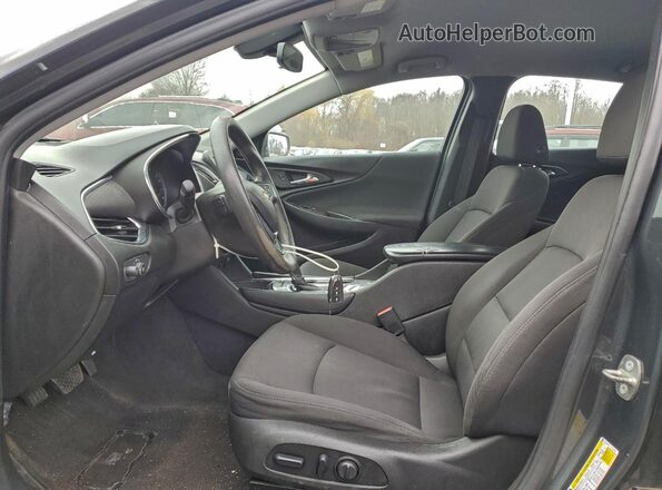 1G1ZD5ST7JF215849 2018 CHEVROLET MALIBU Gray წინა პანელის ხედი