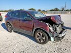 2017 Honda Cr-v Lx Темно-бордовый vin: 7FARW5H30HE012247
