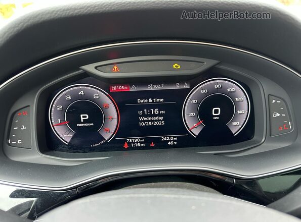 WA1LXAF78LD011550 2020 AUDI Q7 Черный Вид салона спереди