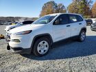 2017 Jeep Cherokee Sport White vin: 1C4PJLAB7HW626487