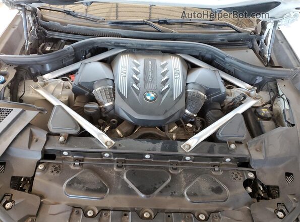 5UXCY8C0XN9J38713 2022 BMW X6 Белый Вид наклейки с VIN-кодом