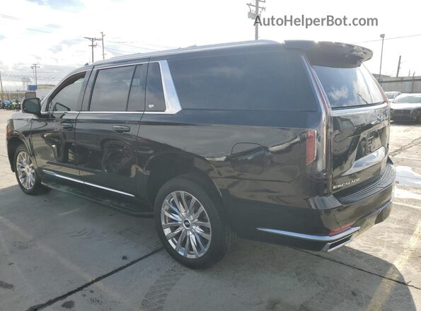 1GYS3KKL5MR386798 2021 CADILLAC ESCALADE Черный Задняя правая четверть