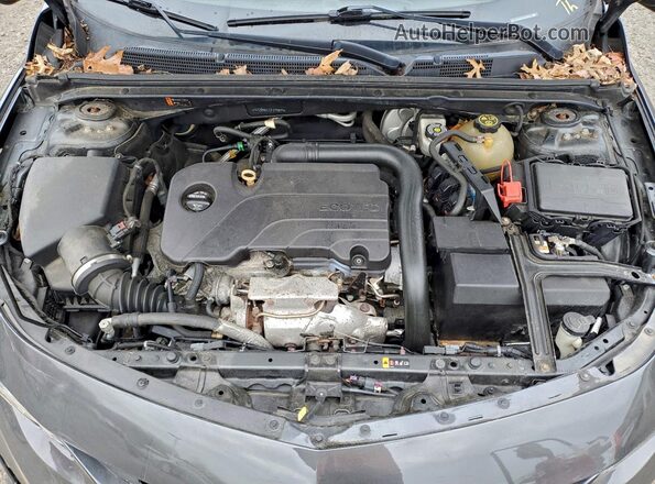 1G1ZD5ST7JF215849 2018 CHEVROLET MALIBU Gray ძრავის განყოფილების ხედი