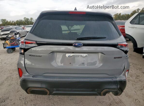 JF2SLDHCXSH551077 2025 SUBARU FORESTER Gray უკანა ხედი