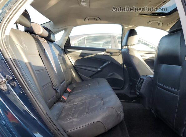 1VWSA7A35NC008458 2022 VOLKSWAGEN PASSAT Синий Вид задней части салона