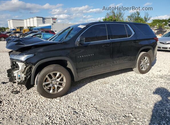 1GNERFKW8PJ213001 2023 CHEVROLET TRAVERSE Черный Задняя левая четверть