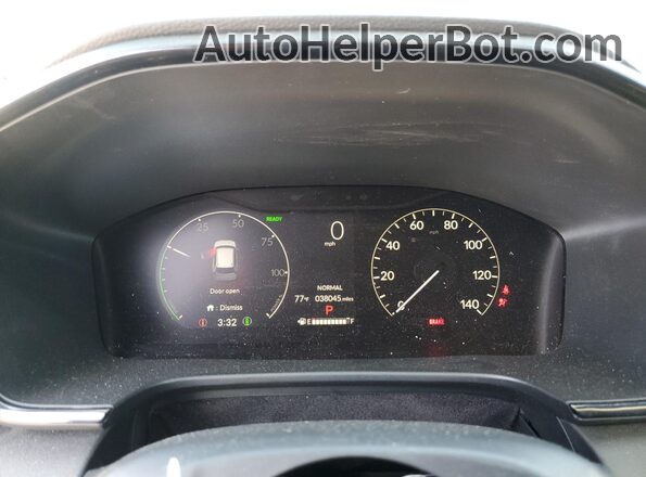7FARS5H56RE026989 2024 HONDA CR-V Maroon Вид щитка приладів