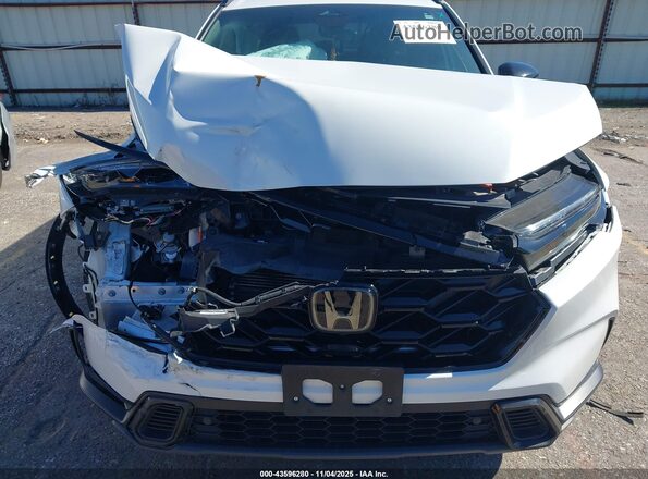 7FARS5H89RE020128 2024 HONDA CR-V HYBRID White Вид щитка приладів