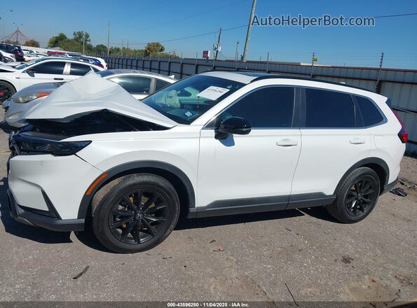 7FARS5H89RE020128 2024 HONDA CR-V HYBRID White Панорамний вид салону 360°
