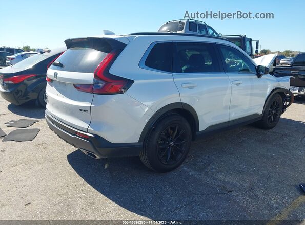 7FARS5H89RE020128 2024 HONDA CR-V HYBRID White Задня права чверть