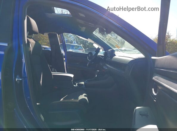 7FARS6H50PE032872 2023 HONDA CR-V HYBRID Синий Вид салона спереди