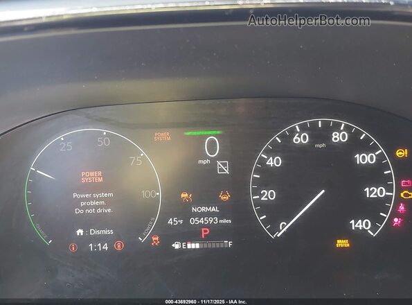 7FARS6H50PE032872 2023 HONDA CR-V HYBRID Синий Вид задних сидений