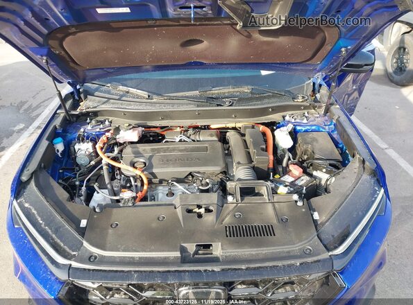 7FARS6H50SE037899 2025 HONDA CR-V HYBRID Blue Rear view