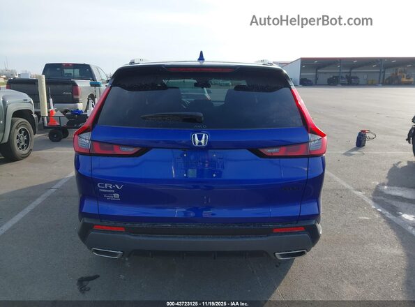 7FARS6H50SE037899 2025 HONDA CR-V HYBRID Blue 