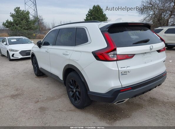 7FARS6H55PE025741 2023 HONDA CR-V HYBRID Белый Задняя левая четверть