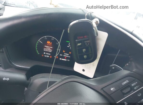 7FARS6H59RE028435 2024 HONDA CR-V HYBRID Gray Առջևի վահանակի տեսք