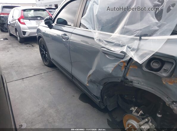 7FARS6H59RE028435 2024 HONDA CR-V HYBRID Gray Սալոնի 360 աստիճան տեսք