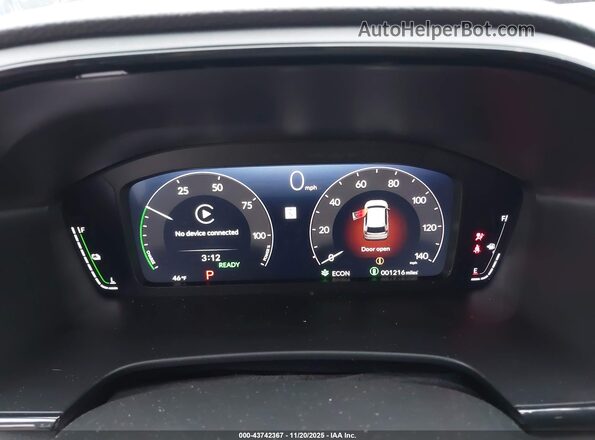 7FARS6H67TE016574 2026 HONDA CR-V HYBRID Красный Вид задних сидений
