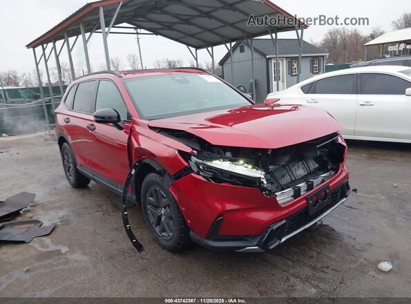 7FARS6H67TE016574 2026 HONDA CR-V HYBRID Красный Передняя правая четверть