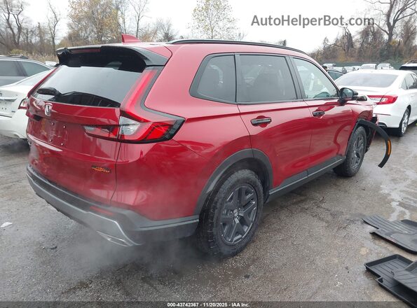 7FARS6H67TE016574 2026 HONDA CR-V HYBRID Красный Задняя правая четверть