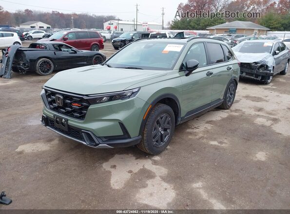 7FARS6H6XTE035541 2026 HONDA CR-V HYBRID Green Przód lewy