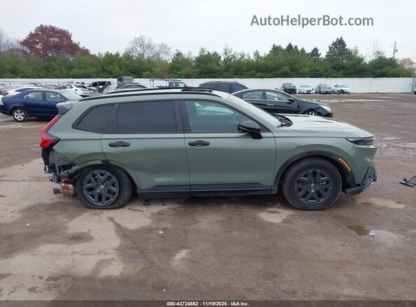 7FARS6H6XTE035541 2026 HONDA CR-V HYBRID Green Widok wnętrza 360 stopni