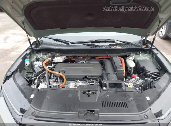 7FARS6H6XTE035541 2026 HONDA CR-V HYBRID Green Widok z tyłu