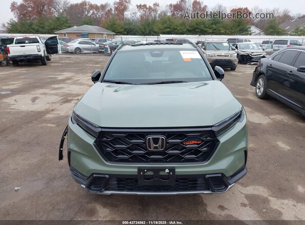 7FARS6H6XTE035541 2026 HONDA CR-V HYBRID Green Widok wnętrza z tyłu
