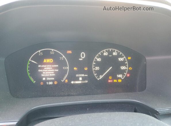 7FARS6H80SE035743 2025 HONDA CR-V Silver Widok zestawu wskaźników