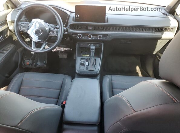 7FARS6H80SE035743 2025 HONDA CR-V Silver Widok deski rozdzielczej
