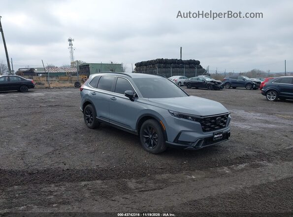 7FARS6H82SE063513 2025 HONDA CR-V Серый Передняя правая четверть