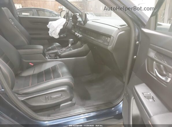 7FARS6H88RE044846 2024 HONDA CR-V HYBRID Синий Вид салона спереди