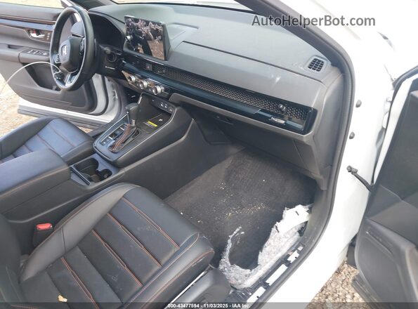 7FARS6H99RE033489 2024 HONDA CR-V HYBRID White Widok wnętrza z przodu