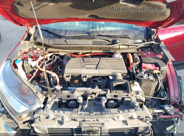 7FART6H20LE014448 2020 HONDA CR-V HYBRID Red Вид ззаду