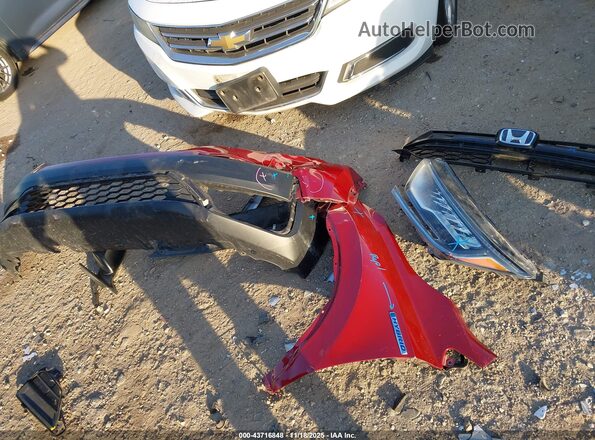 7FART6H20LE014448 2020 HONDA CR-V HYBRID Red Вид щитка приладів